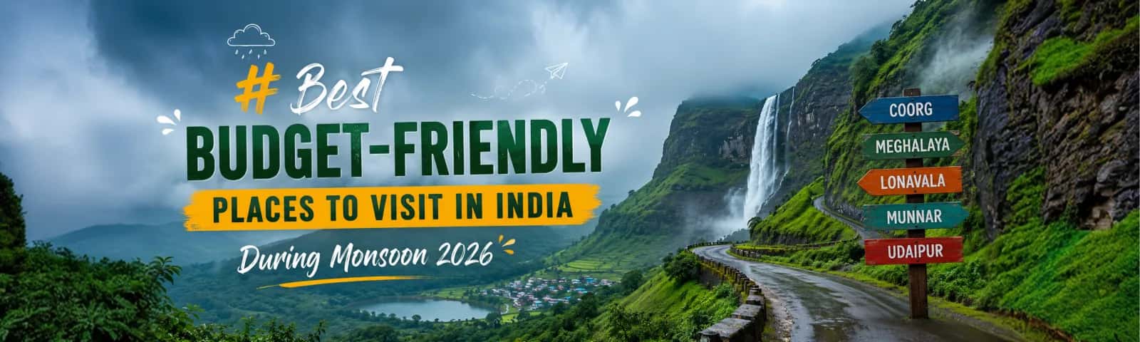 Best Budget-Friendly Places to Visit in India During Monsoon 2026