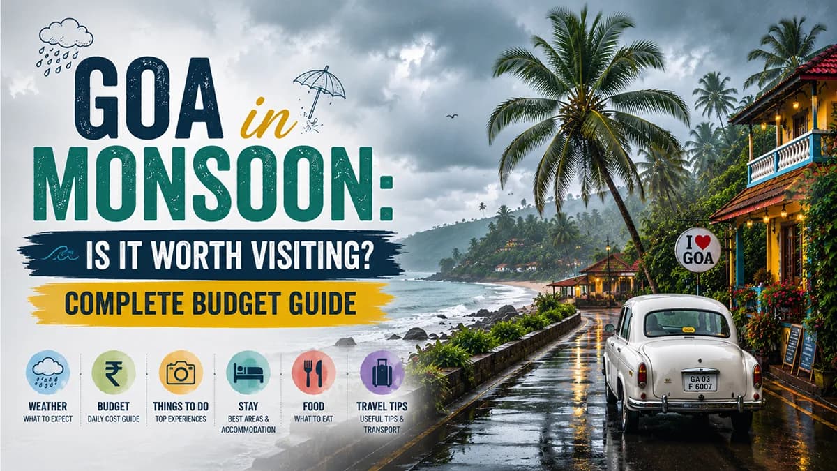 Goa in Monsoon: Is It Worth Visiting? Complete Budget Guide